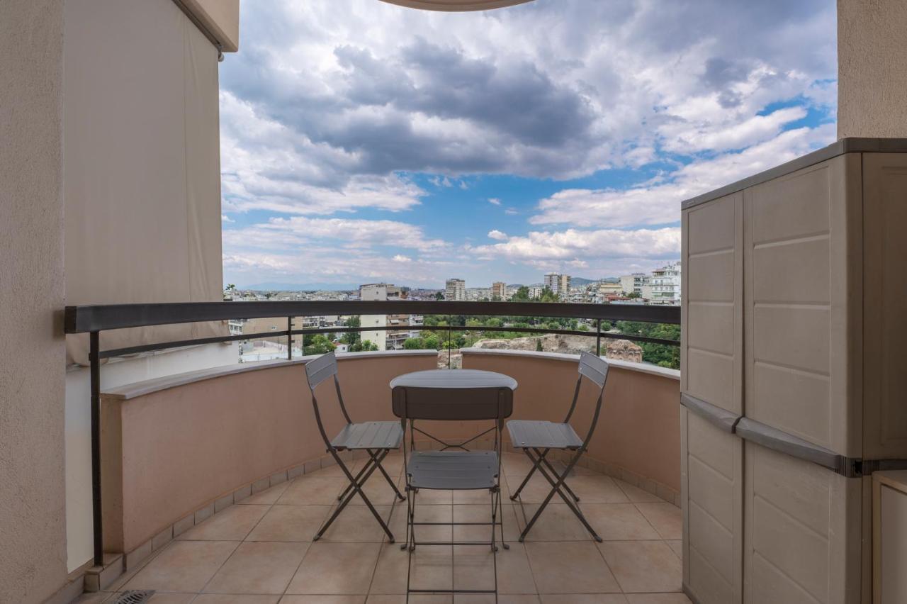 Kosmos Service Apartment Beautiful Studio 1 With Additional Cost Parking Salonicco Esterno foto