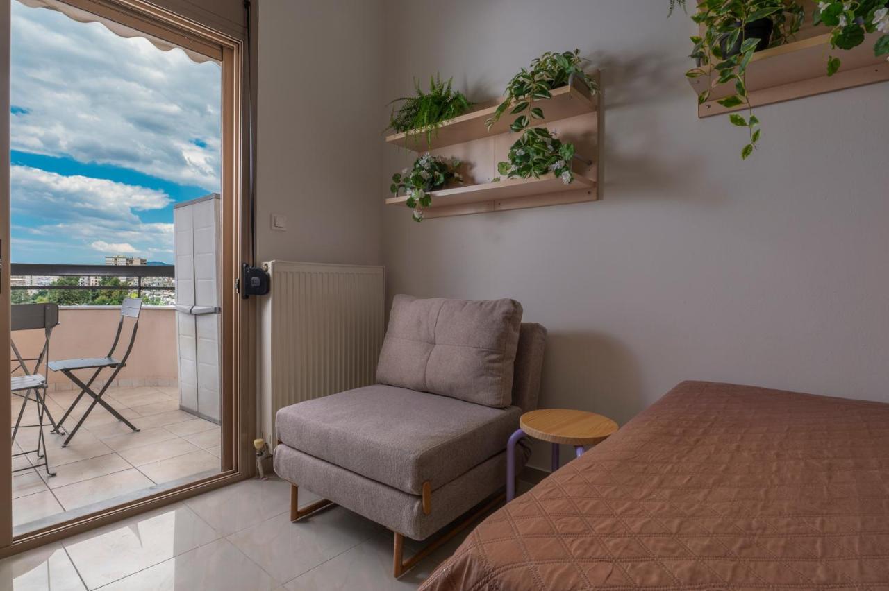Kosmos Service Apartment Beautiful Studio 1 With Additional Cost Parking Salonicco Esterno foto